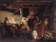 Adam  Elsheimer Jupiter and Merkur in Philemon and building c sharp oil painting